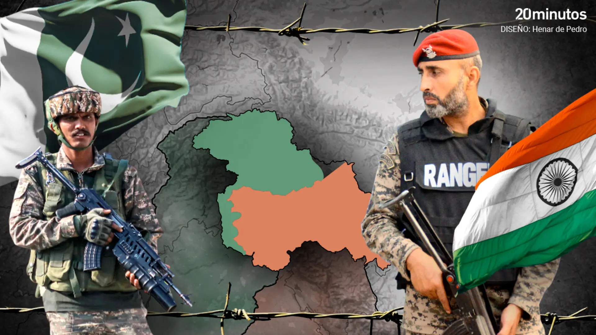 La histórica disputa entre India y Pakistán por Cachemira: un conflicto que ha causado 4 guerras y está al filo del holocausto nuclear