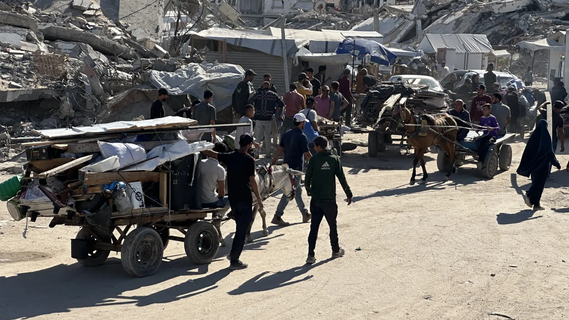 Israel ordena evacuar "inmediatamente" el norte de Gaza en anticipo de nuevos ataques