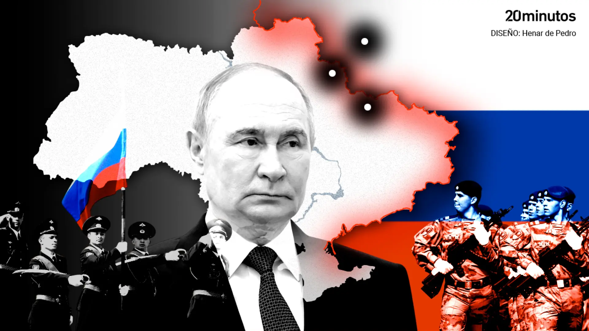 Putin se protege de otro desastre como el de Kursk y pone a Jarkov en su mira creando una "buffer zone" en la frontera con Ucrania