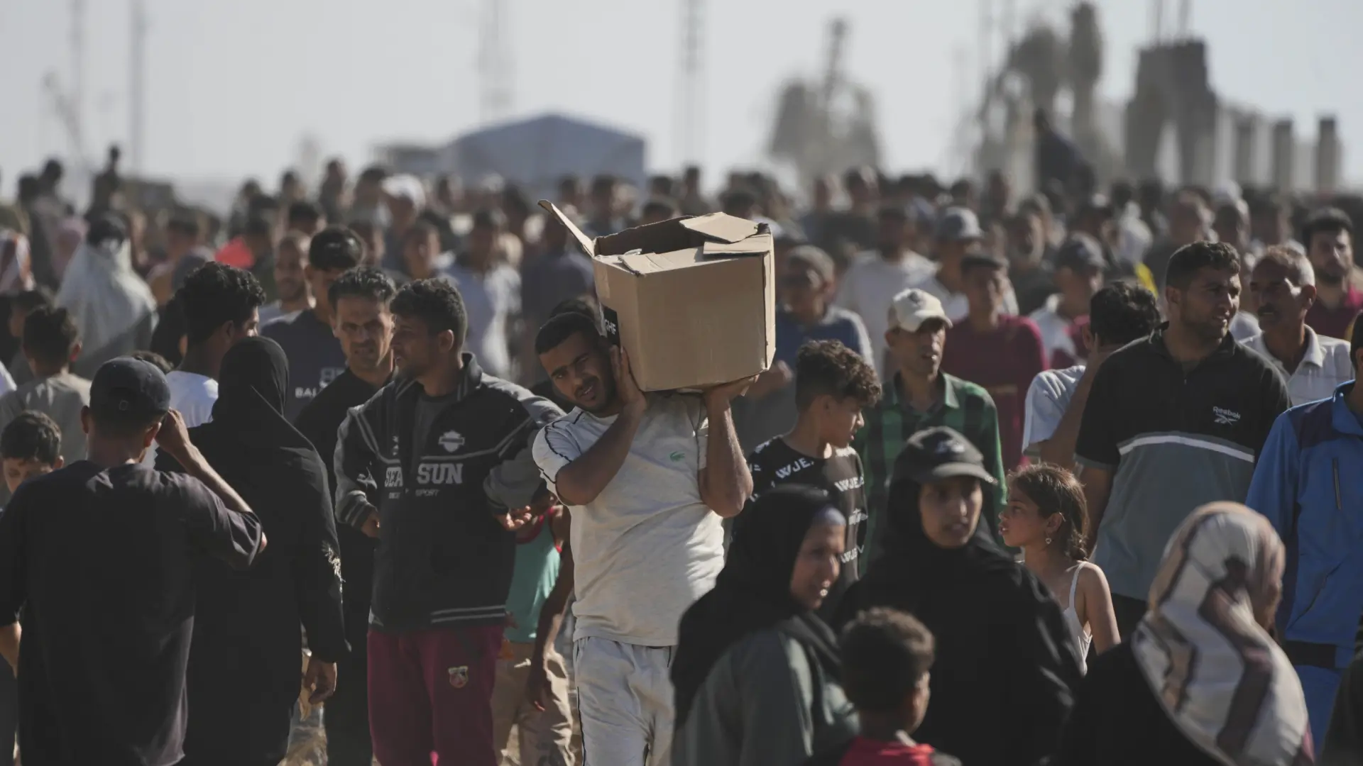 Tres muertos y 46 heridos en un ataque al punto de reparto de comida en Rafah, según el Gobierno gazatí