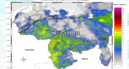 Onda tropical número 2 genera fuertes lluvias en la zona central de Venezuela este #30May