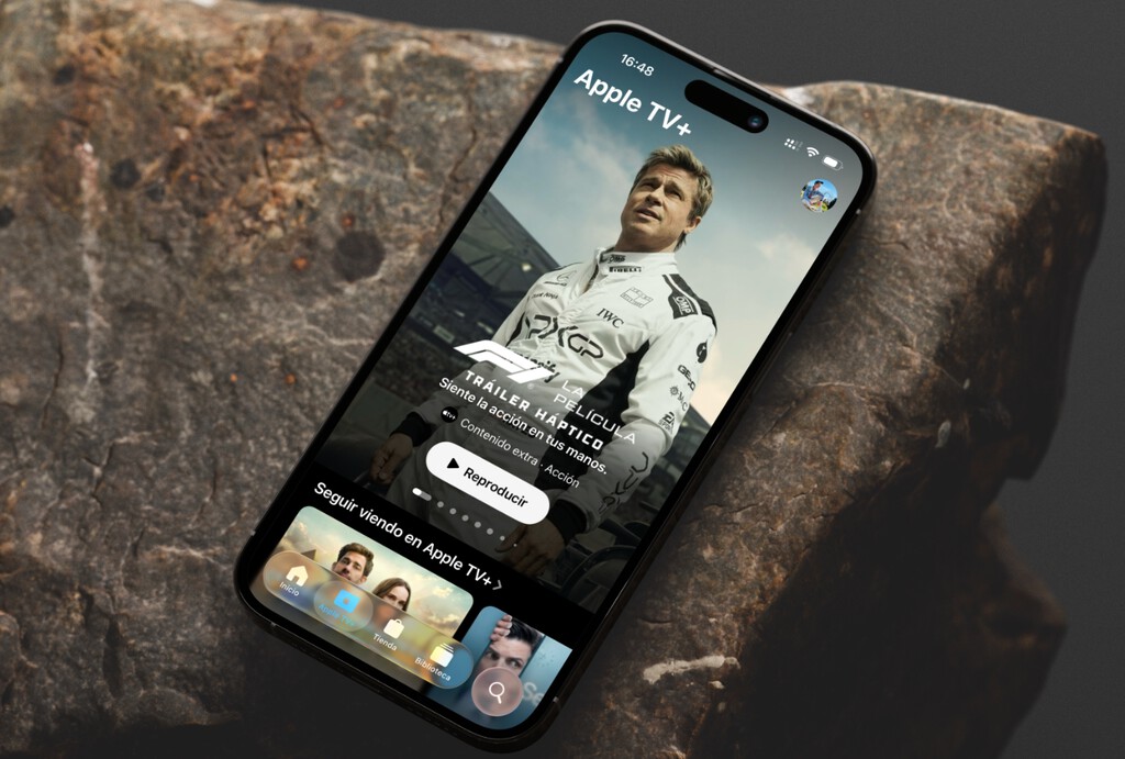 Si eres fan de la Fórmula 1 y tienes iPhone, hay algo que tienes que probar en la app TV