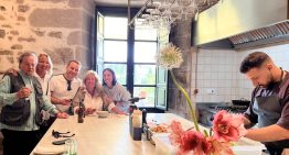 El edifico de arquitecto con restaurante y menú de 35 euros en Santiago de Compostela al que todo el mundo quiere ir