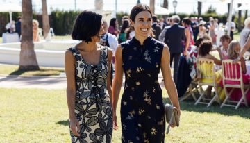 Tengo una boda en Mallorca y estos son mis posibles 5 looks de invitada con vestidos estampados que hacen un guiño a la isla