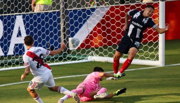El increíble gol que se perdió Martínez Quarta para River en el cierre del primer tiempo contra Monterrey