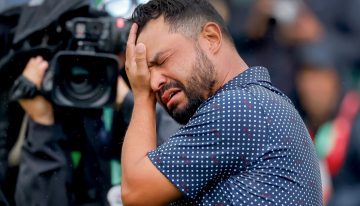 J.J. Spaun hizo cinco bogeys en en los primeros seis hoyos de la ronda final, pero se recuperó y es el impensado campeón del US Open de golf