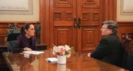 Landau sale de Palacio Nacional: Sheinbaum dice que hablaron sobre la relación México-EU