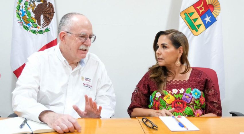 Mara Lezama revisa junto al titular de SADER las acciones a favor del campo con prioridad en el sector cañero quintanarroense