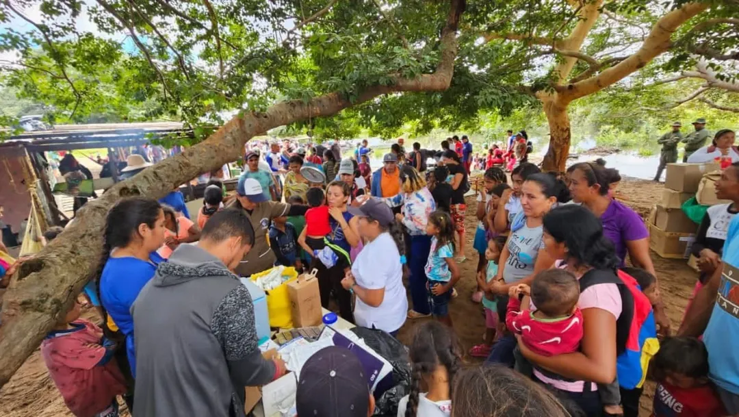 Movilizaron ayuda a comunidades afectadas por lluvias en siete estados de Venezuela