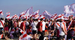 River tuvo su banderazo en Los Ángeles: en las playas de Santa Mónica, a la espera del choque clave contra Monterrey, se festejó fuerte el gol de Bayern Múnich