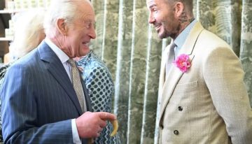David Beckham se mostró «orgulloso y agradecido» tras ser condecorado caballero por el rey Carlos III