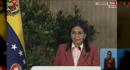 Delcy Rodríguez: Nicolás Maduro propone una cumbre global por la paz ante la posibilidad de una «guerra nuclear»