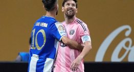 Y un día a Lionel Messi le tiraron un caño: el gesto técnico del portugués Fábio Vieira y el abrazo cómplice, con bendición incluida, de la víctima ilustre