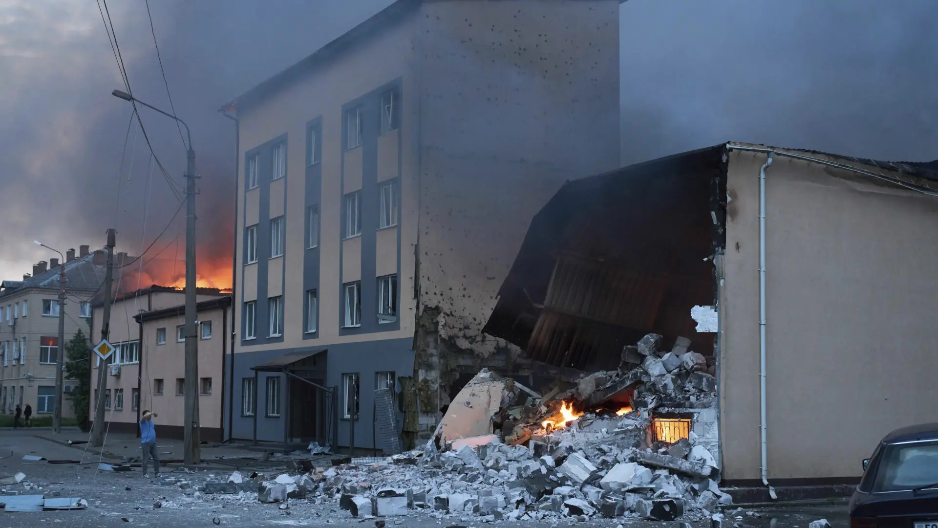 Al menos dos muertos y varios heridos en Odesa y Kiev en un nuevo ataque masivo ruso con 315 drones y 7 misiles