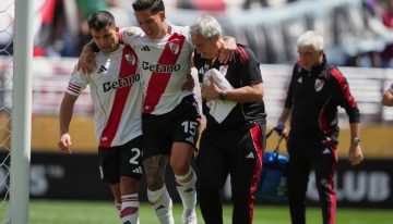 Confirmaron la lesión que sufrió Sebastián Driussi en el debut de River: se pierde lo que resta del Mundial de Clubes