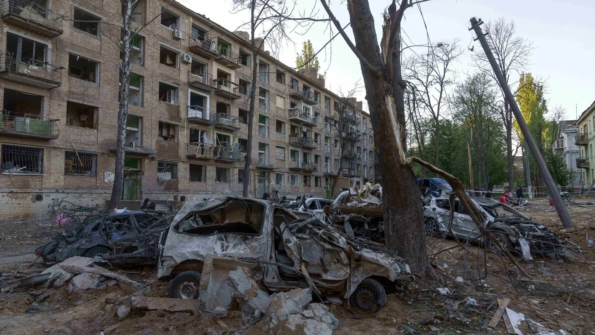 Al menos cuatro muertos y 20 heridos en un ataque ruso contra Kiev