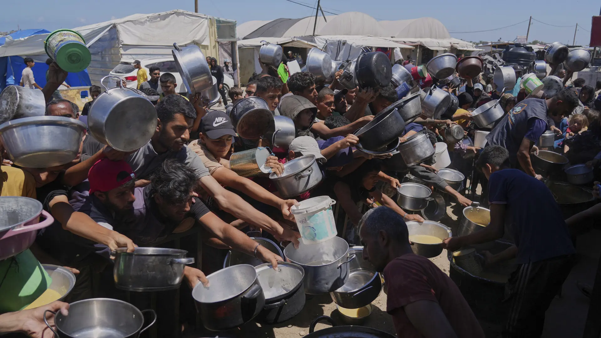 La Fundación que repartía la comida a los gazatíes niega que hubiera "muertos, heridos o incidentes" en su reparto de ayuda