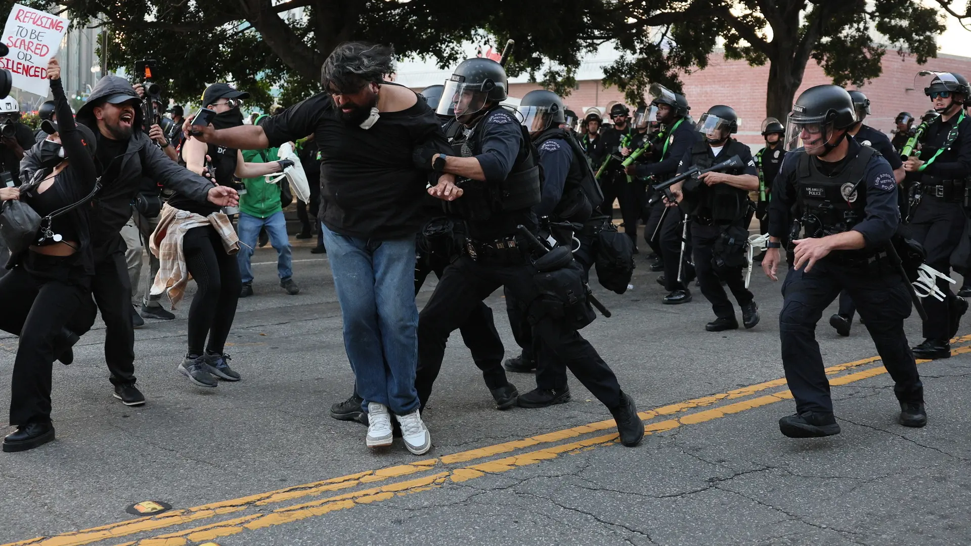 Trump incendia California