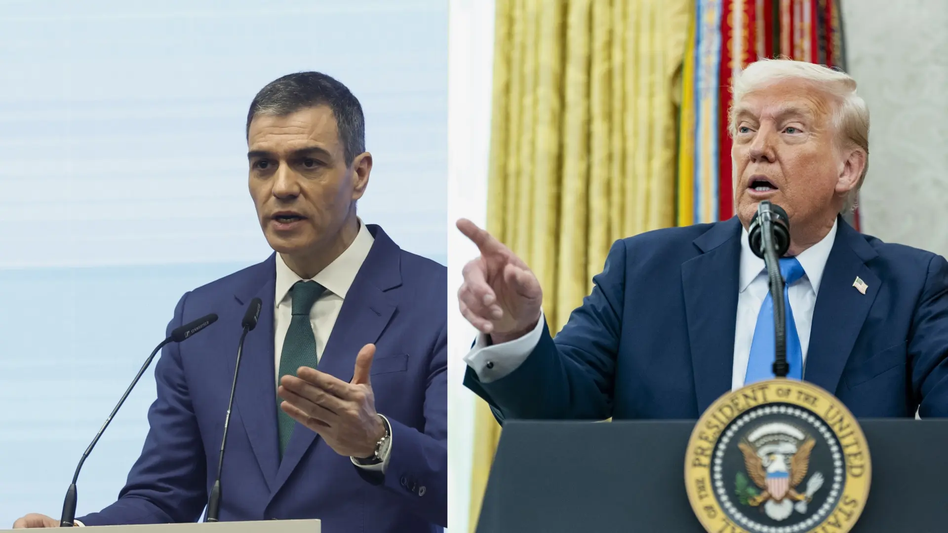 Trump avisa tras rechazar Sánchez elevar el gasto en defensa: "La OTAN tendrá que lidiar con España, es conocida por pagar poco"