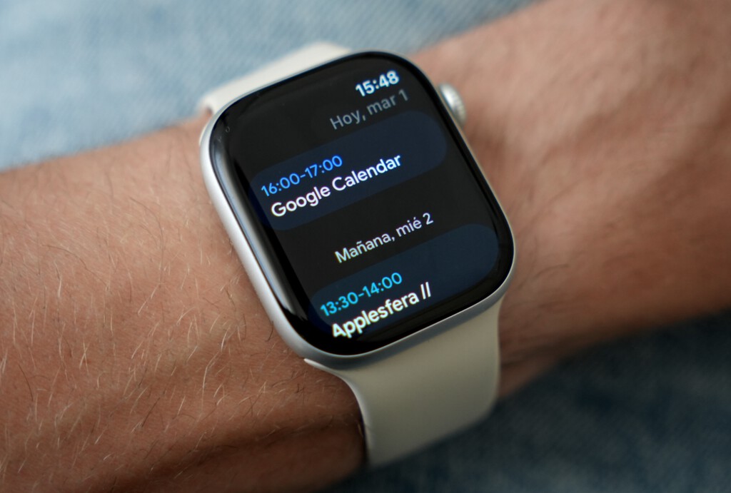 Google Calendar ya está en el Apple Watch. Irónicamente, la mejor forma de usarlo es con la app de Apple (y así se hace)