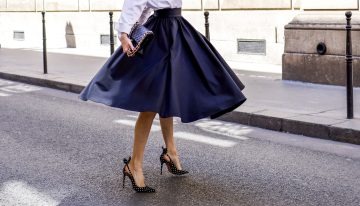 Las 3 faldas que serán tendencia en septiembre las hemos visto ya en el street style de París