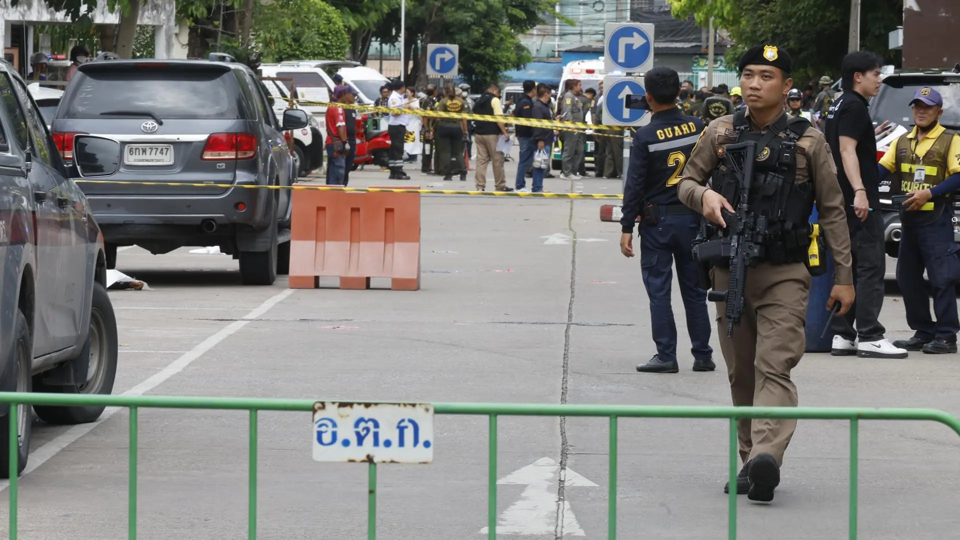 Tiroteo en Tailandia: un hombre mata a cinco personas y se suicida en un mercado de Bangkok