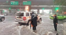 Lluvias intensas provocan encharcamientos e inundaciones en varias alcaldías de la CDMX este sábado