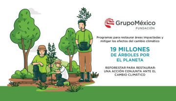 Fundación Grupo México: 19 millones de árboles por el planeta