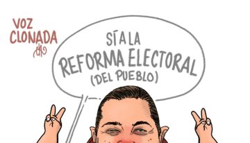 Voz clonada