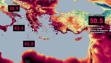 Sureste de Turquía alcanza récord de temperatura: 50 grados según servicio meteorológico