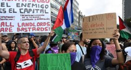Tercera marcha contra gentrificación en CDMX concluye con saldo blanco