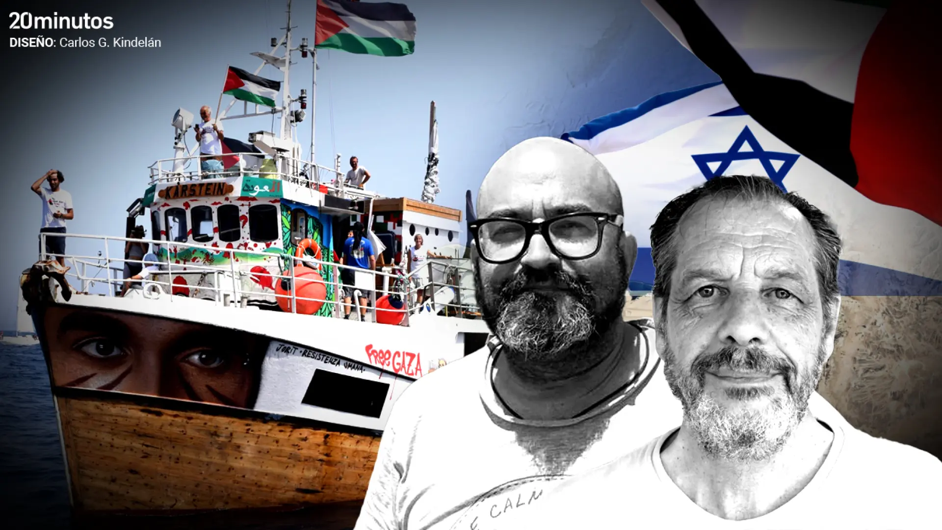 Todo sobre el 'Handala', el segundo barco de la Flotilla de la libertad rumbo a Gaza que ha sido interceptado por Israel