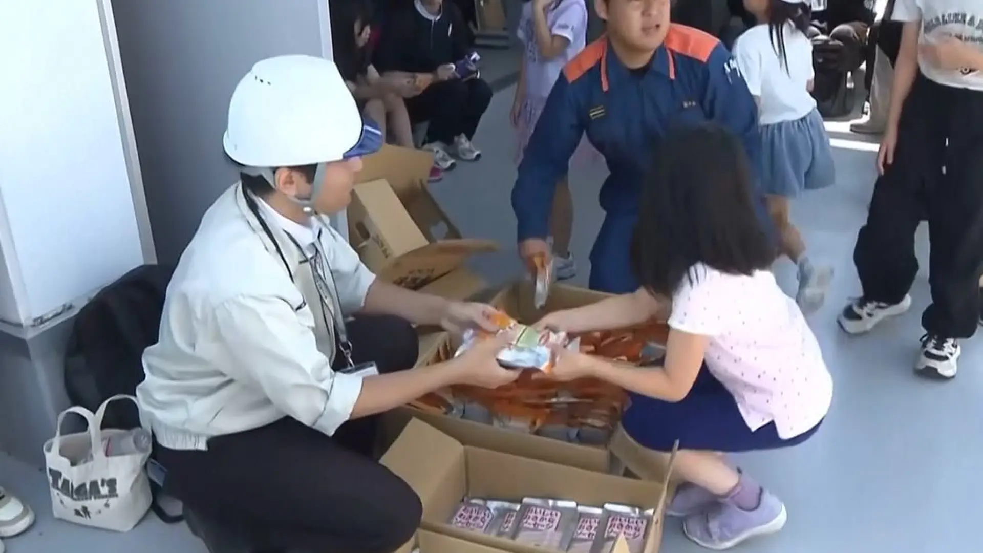 Así fue la rápida evacuación en Hokkaido, una isla de Japón, ante la alerta de tsunami