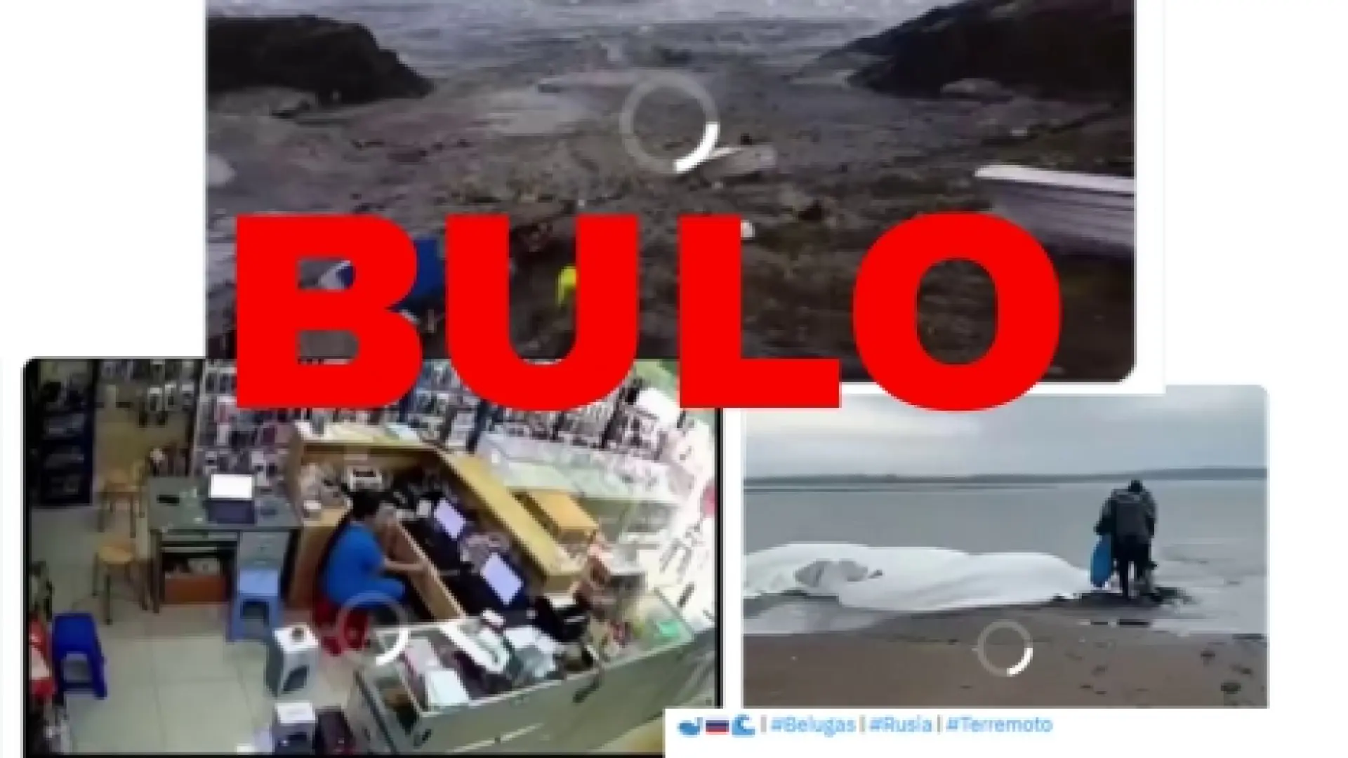 Bulos sobre el terremoto de Rusia y la alerta de tsunami