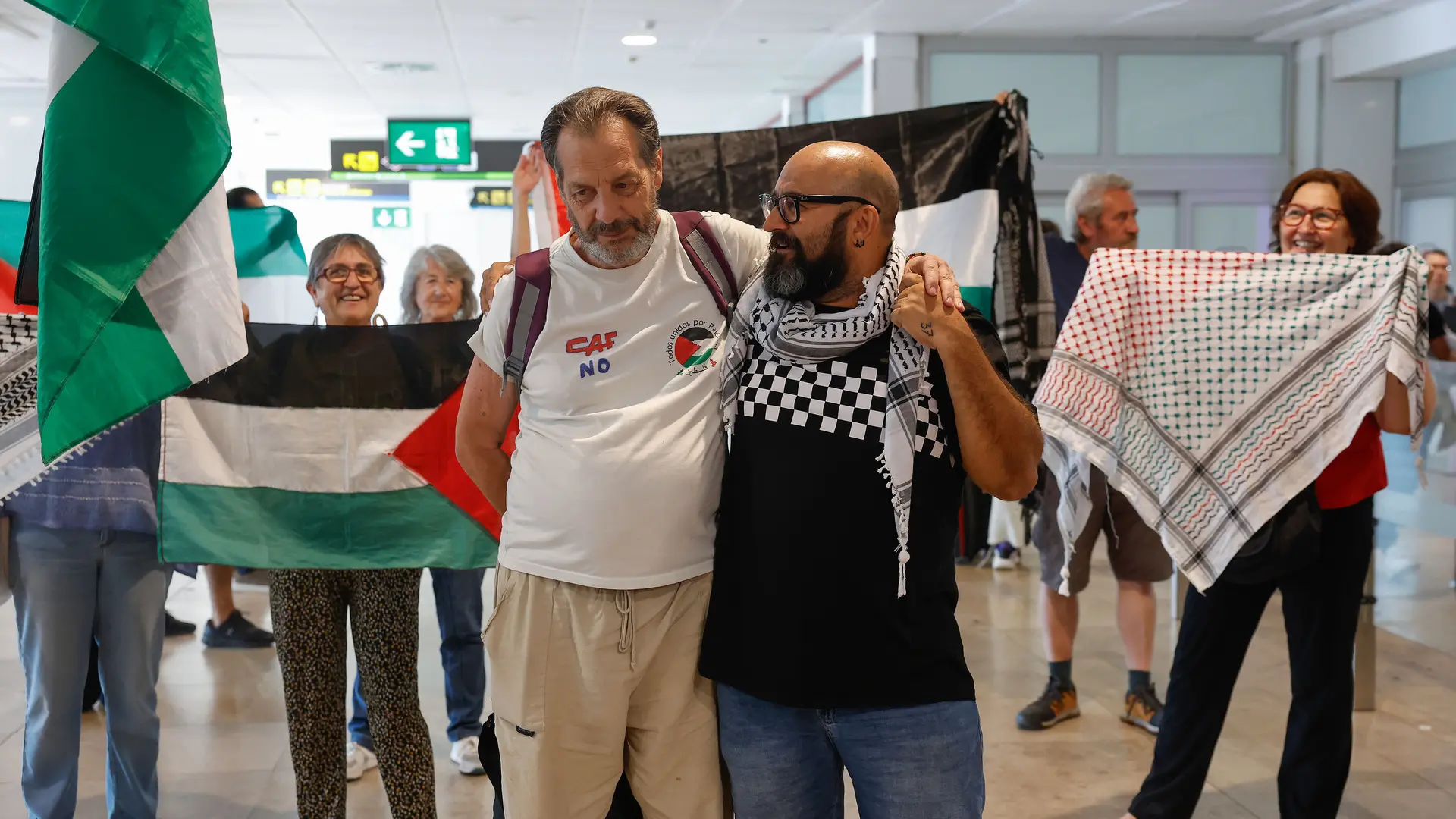 Deportan a los últimos voluntarios de la Flotilla de la Libertad detenidos por Israel