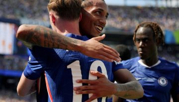 Palmer fotocopió un doblete «a lo Messi» para el baile del Chelsea frente al PSG en el primer tiempo de la final del Mundial de Clubes