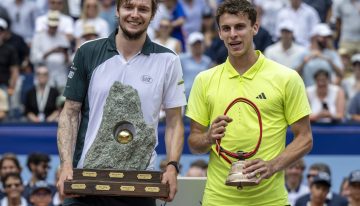 Juanma Cerúndolo se desinfló en el cierre, Bublik le ganó la final de Gstaad pero el argentino será Top 100 otra vez