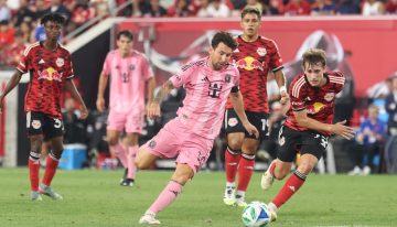 Messi la rompió en la paliza de Inter Miami sobre New York Red Bulls en la MLS: asistencia top y dos golazos, uno con gambeta sin tocarla