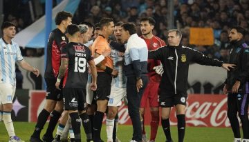 «Penal claro e imprudente»: el argumento del árbitro Lamolina para el polémico triunfo de Barracas Central contra Racing