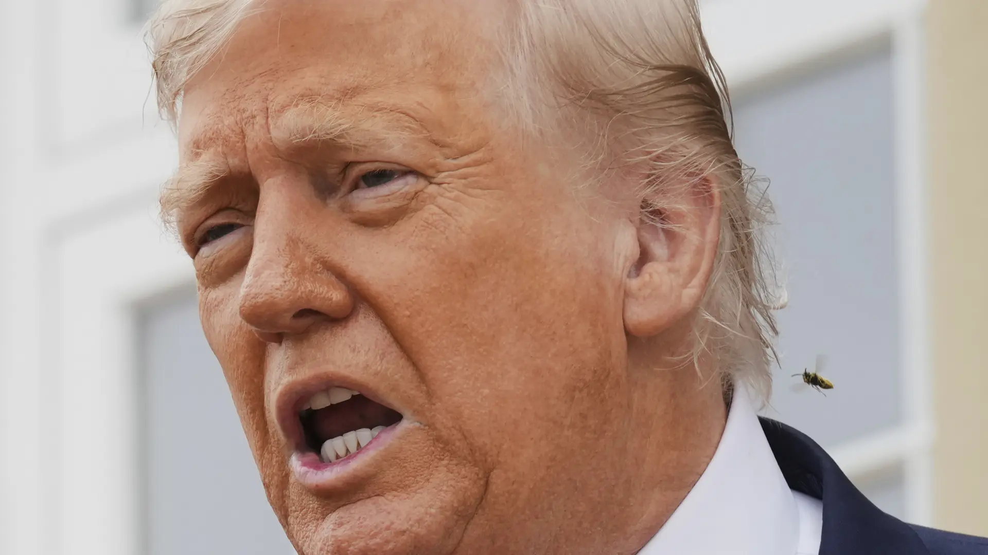Trump niega que dibuje mujeres y dice que los archivos de Epstein los manejó "la peor escoria del mundo"