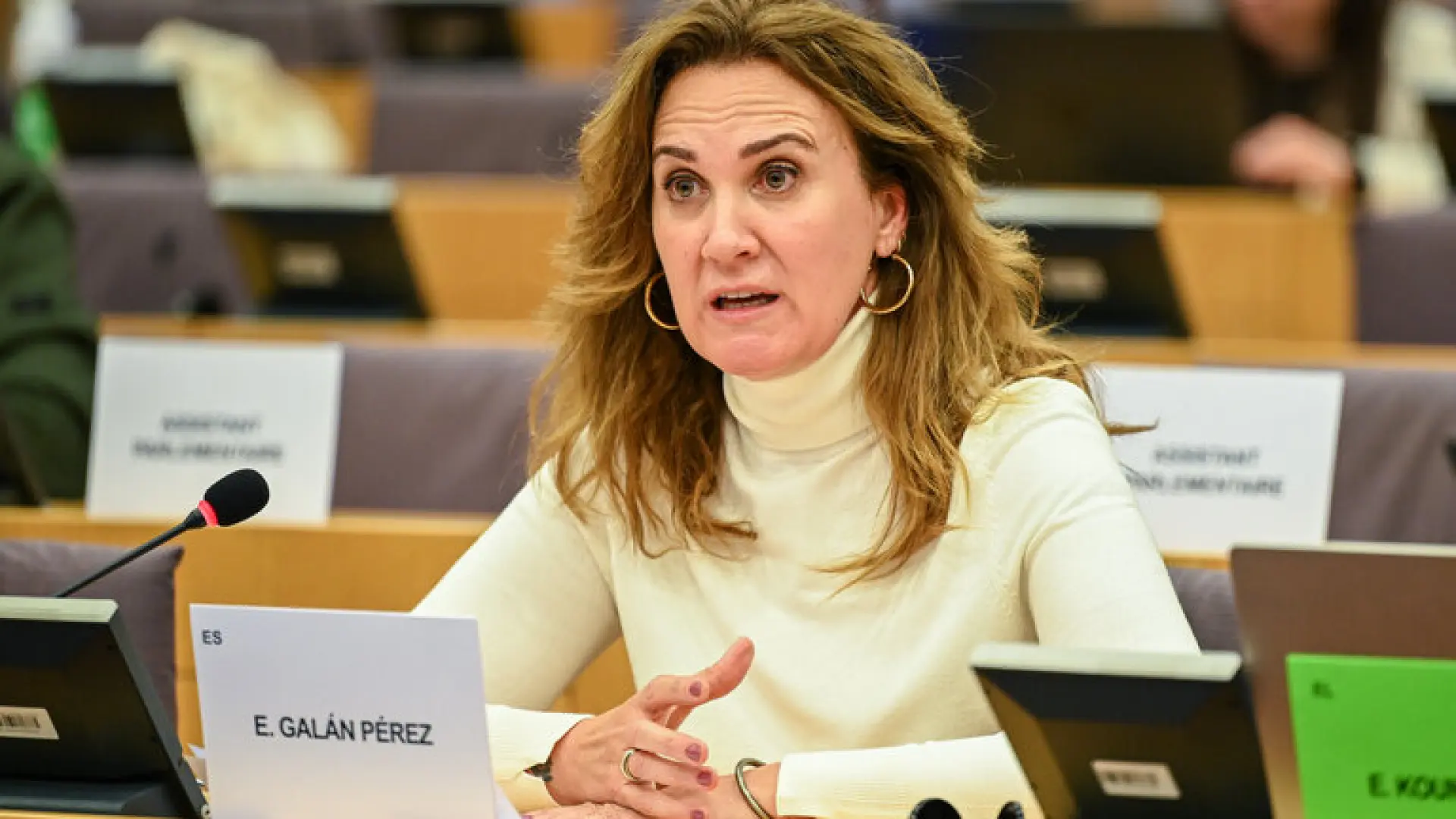 Estrella Galán (Sumar): "La seguridad que necesita Europa no cabe en un misil, sino en la necesaria ampliación de la justicia social"