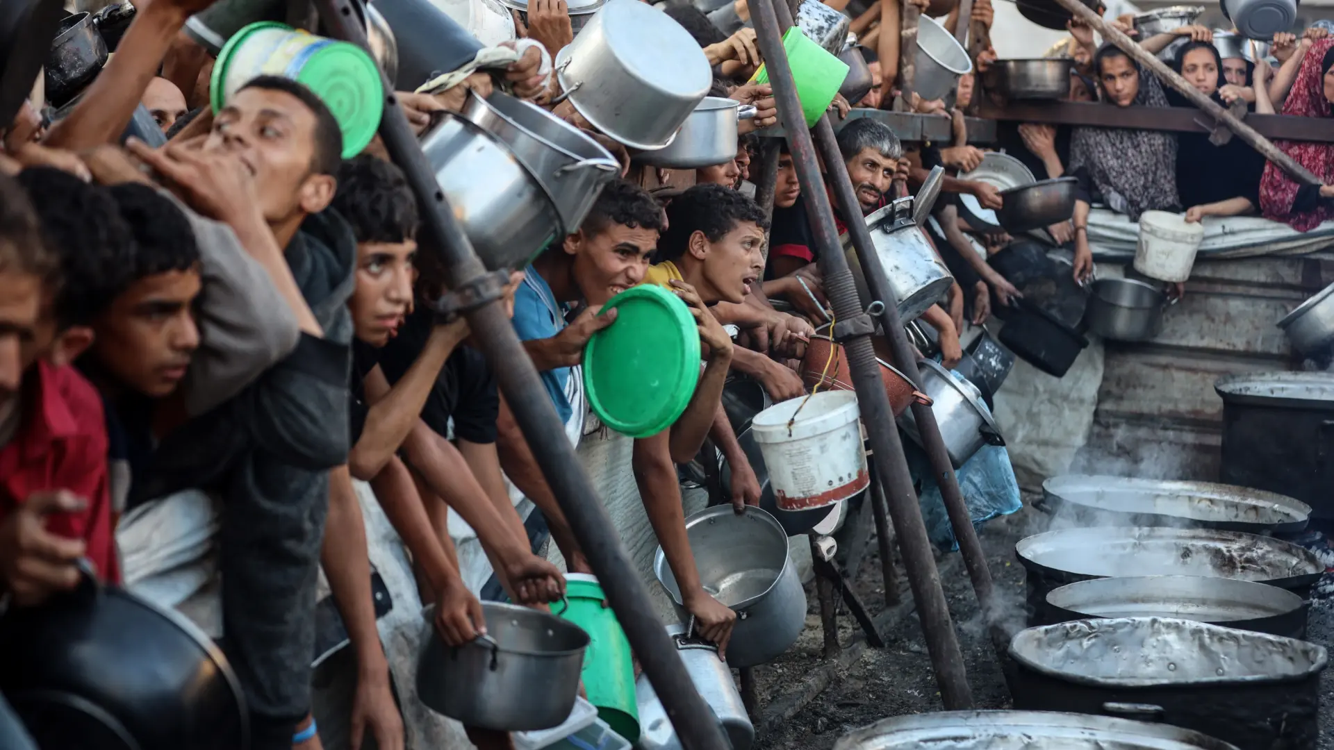Un centenar de ONG exigen el fin de la guerra en Gaza ante la grave hambruna que deja otros 10 muertos el último día, según Hamás