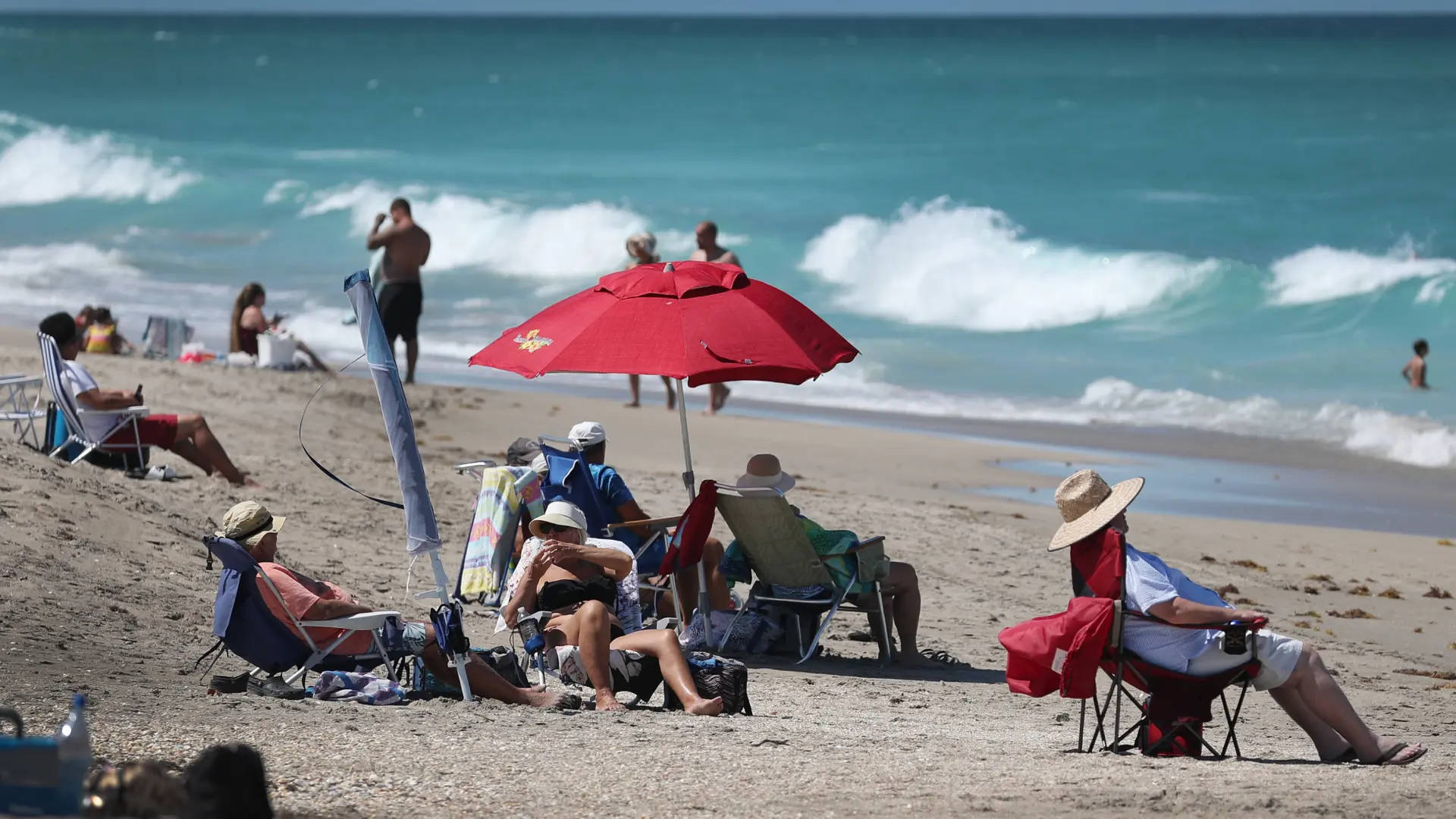 Un hombre hospitalizado tras ser mordido por un tiburón en una playa de Florida