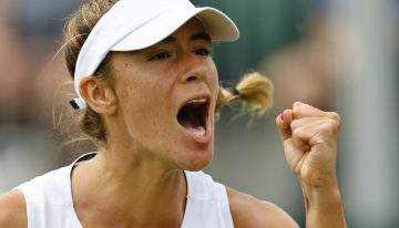 Solana Sierra hace historia en Wimbledon: le ganó a Cristina Bucsa y jugará octavos de final