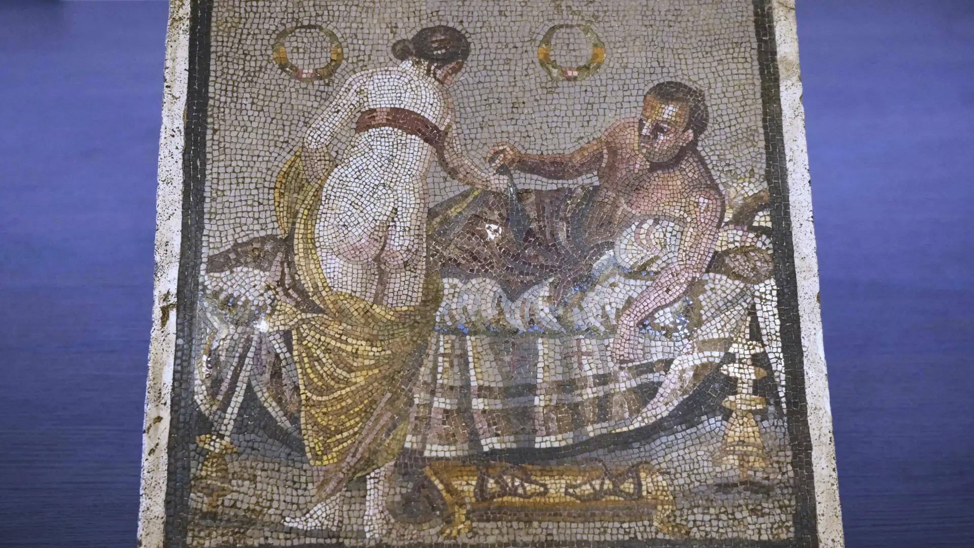 Devuelven a Pompeya un mosaico romano de hace más de 2.000 años robado por los nazis durante la Segunda Guerra Mundial