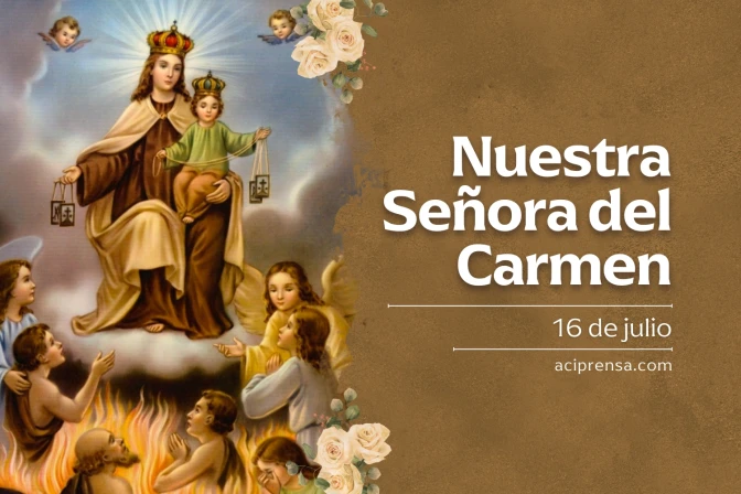 Este #16Jul es el Día de la Virgen del Carmen