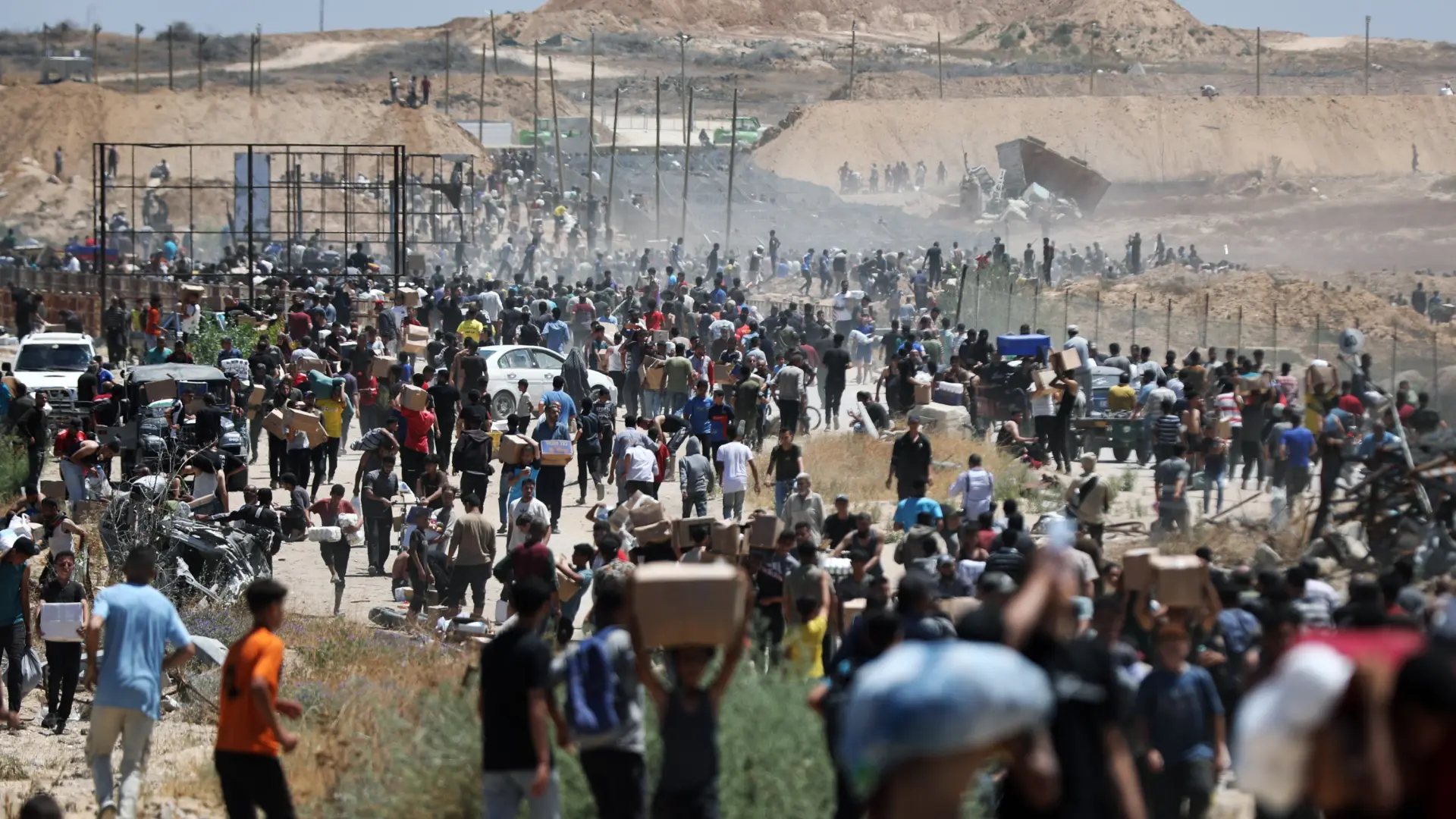 Israel anuncia un plan para concentrar a la población palestina en una "ciudad humanitaria" en el sur de Gaza