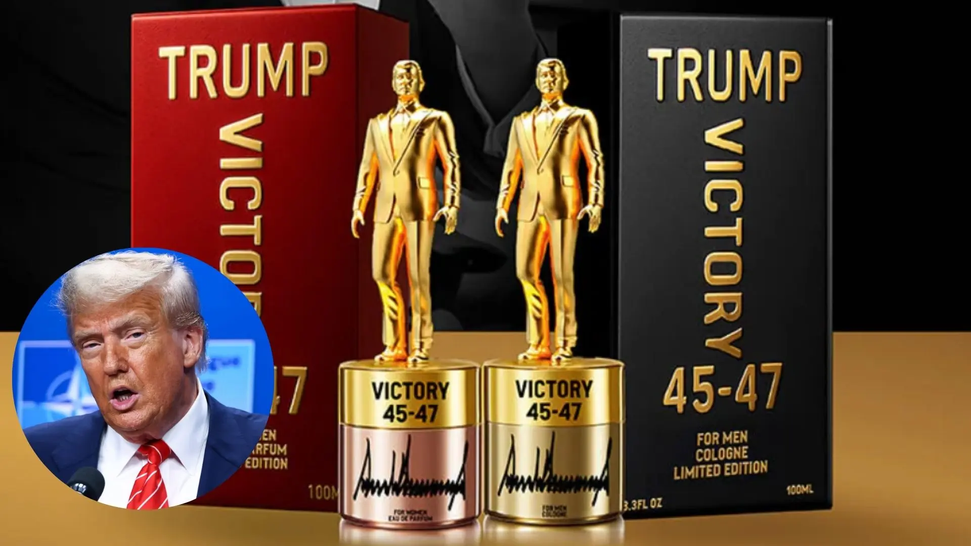 Donald Trump lanza su propio perfume por 210 euros dirigido a hombres que "lideran con determinación"
