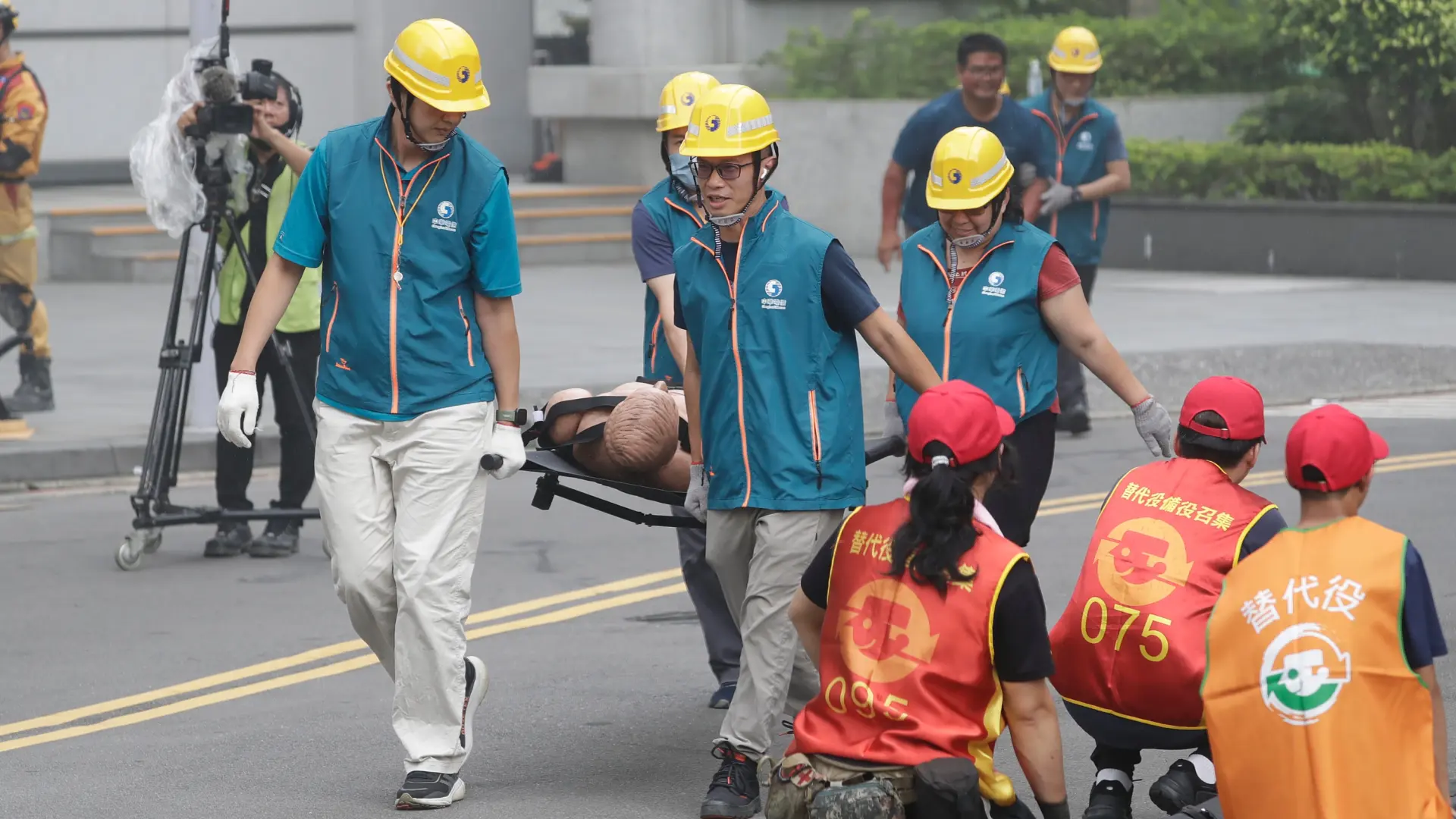 Simulacro masivo en Taiwán: el norte del país se paraliza para recrear la respuesta ante un eventual ataque aéreo de China