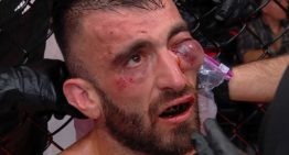 Escalofriante lesión en UFC Abu Dhabi: Mohammad Yahya quedó con un ojo a punto de explotar y pararon su pelea con Steven Nguyen